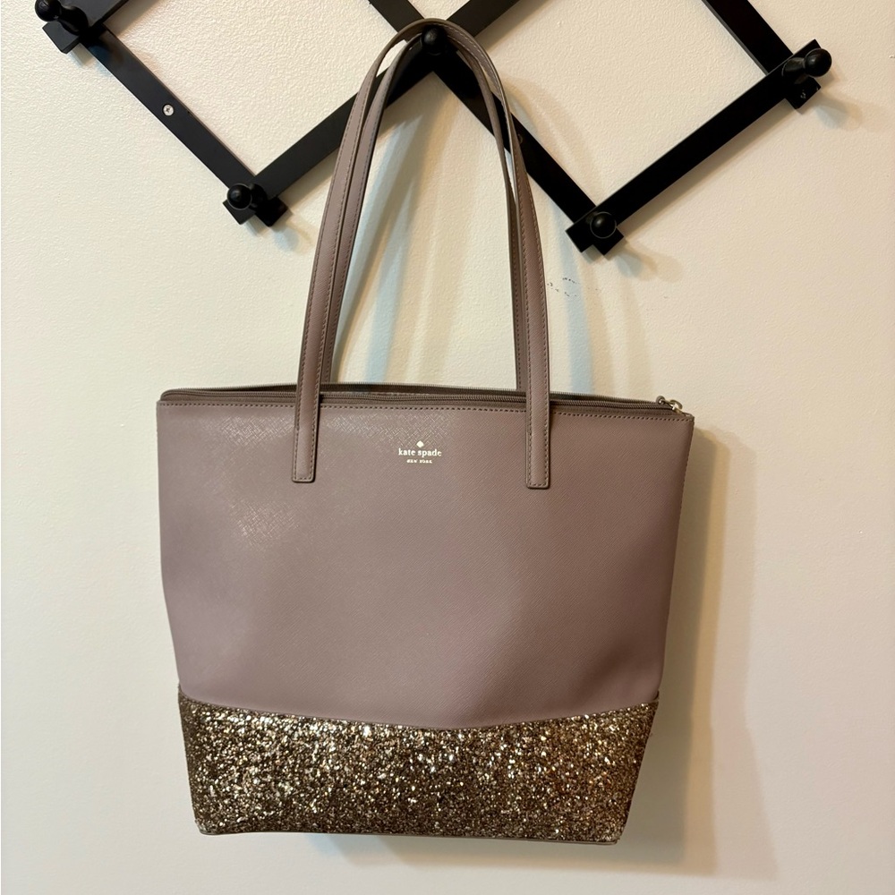 Kate Spade sparkle tote